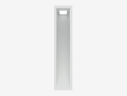 Luminaria empotrable de pared GHOST VERTICAL (C8024W)