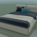 modello 3D Letto matrimoniale Limura sotto il materasso 1600 x 2000 (1840 x 2250 x 940, 184LIM-225) - anteprima