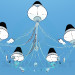 3d model Chandelier - preview