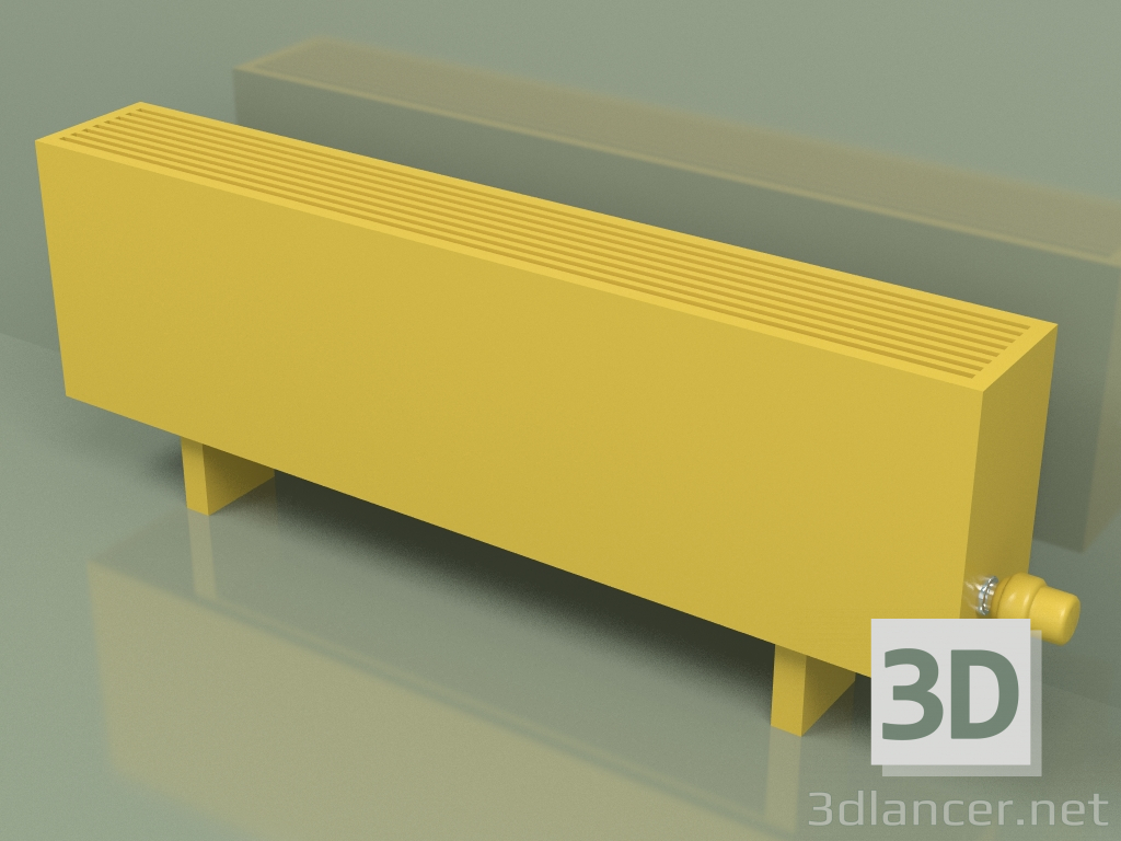 3d model Convector - Aura Basic (280x1000x146, RAL 1012) - preview