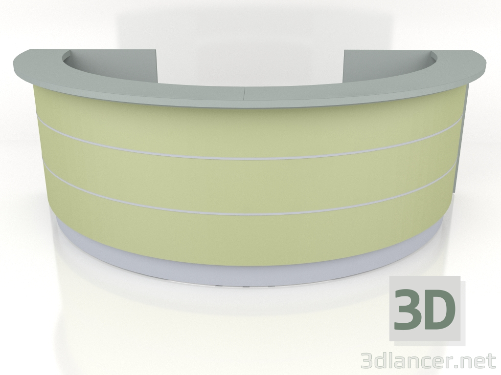 3d model Reception desk Valde LAV52L (3202x1639) - preview