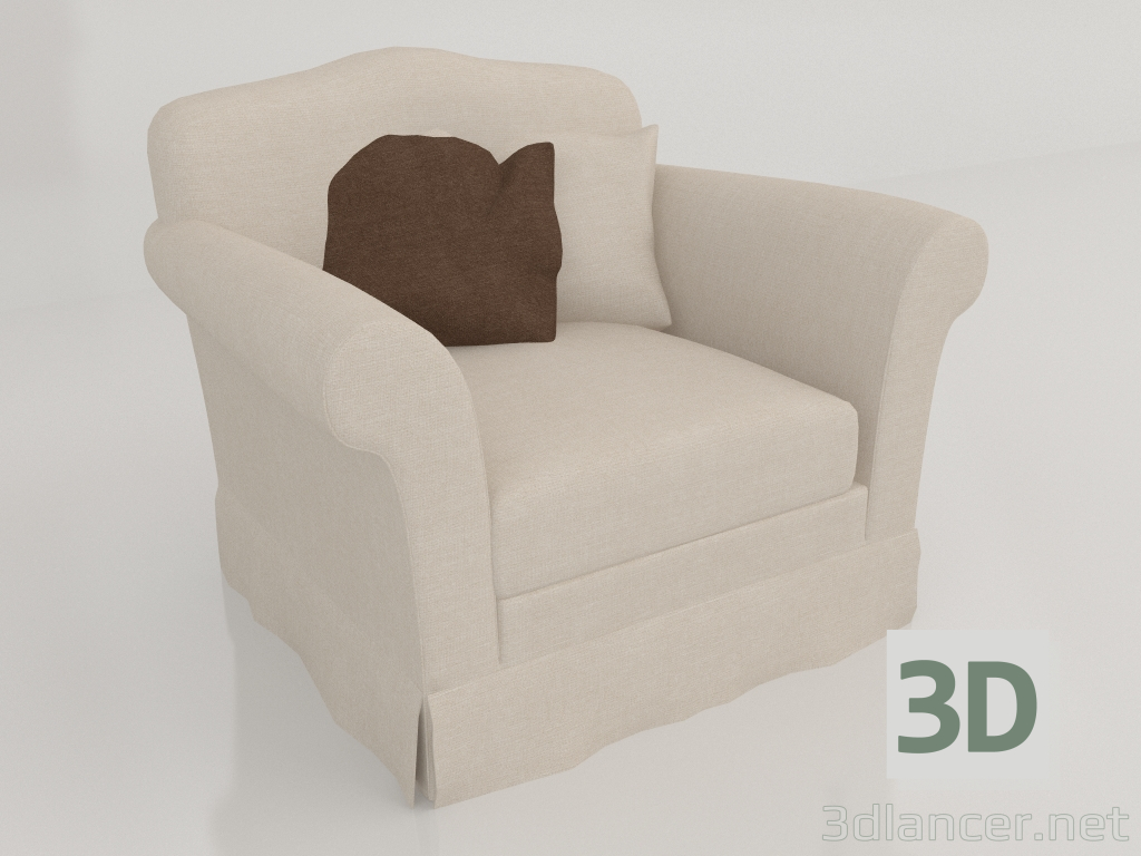 3d model Armchair - preview