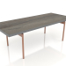 3d model Dining table (Anthracite, DEKTON Radium) - preview