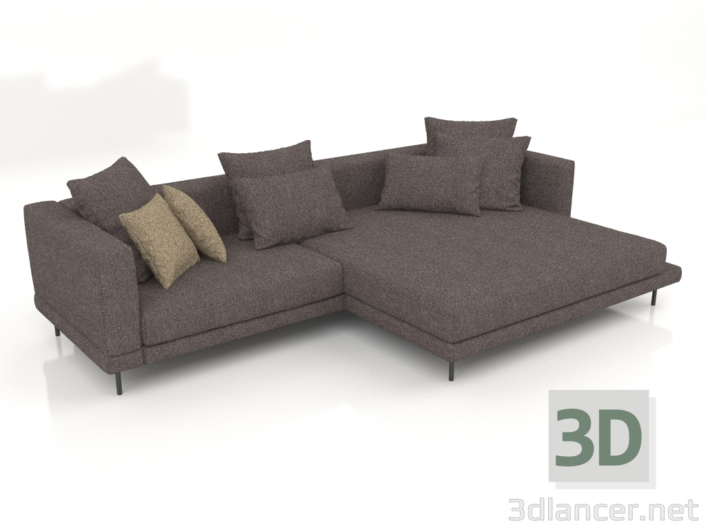 3d model Carol sofa 3060 x 1080 (Phantom 1008) - preview