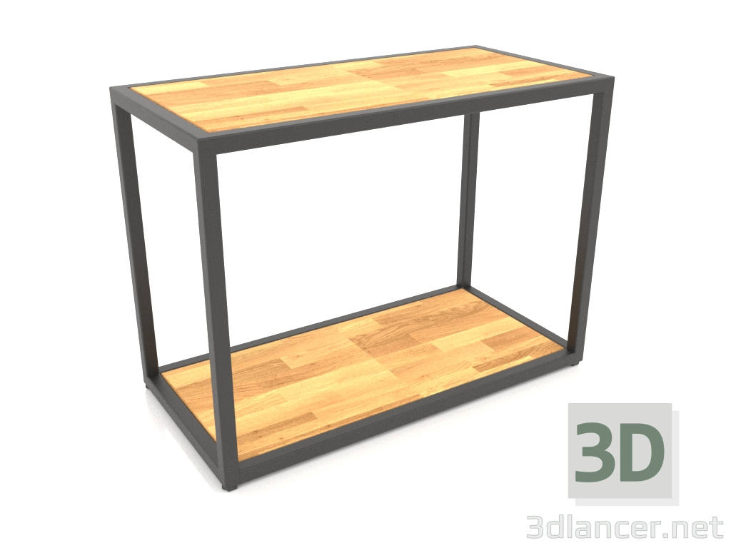 3d model Banco-banco de dos niveles (MADERA, 60x30x44) - vista previa