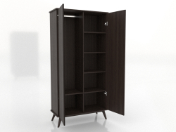 Armario 4 1000x450x2000 mm (abierto, nogal fresno)