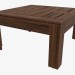 3D Modell Tisch \ Hocker - Vorschau