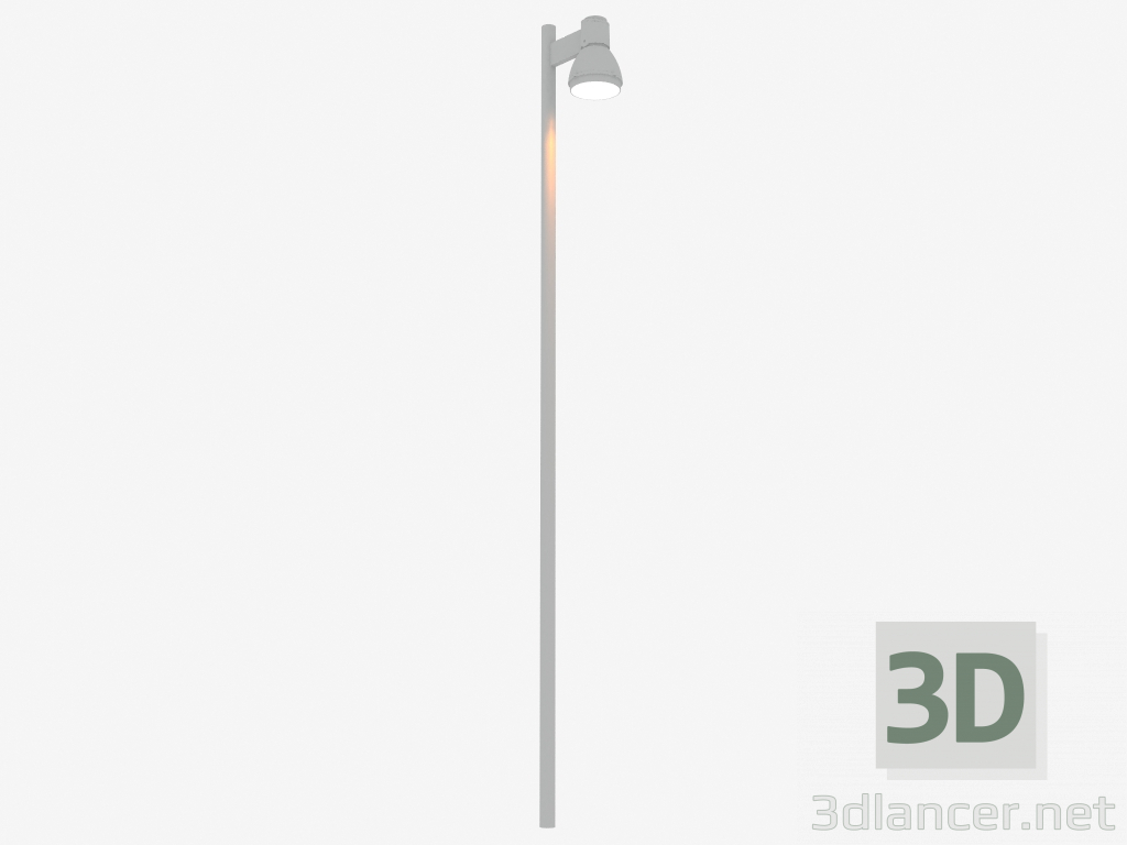 Modelo 3d Poste de luz FOCUS POLE (S3971 + S2816_70W_HST) - preview