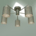 3d model Hanging chandelier 70109-5 (antique bronze) - preview