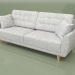 3d model Folding sofa Spinel (beige) - preview