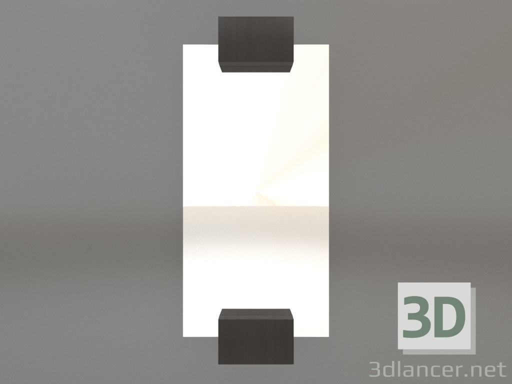 3d model Mirror ZL 07 (500х1150, wood brown dark) - preview