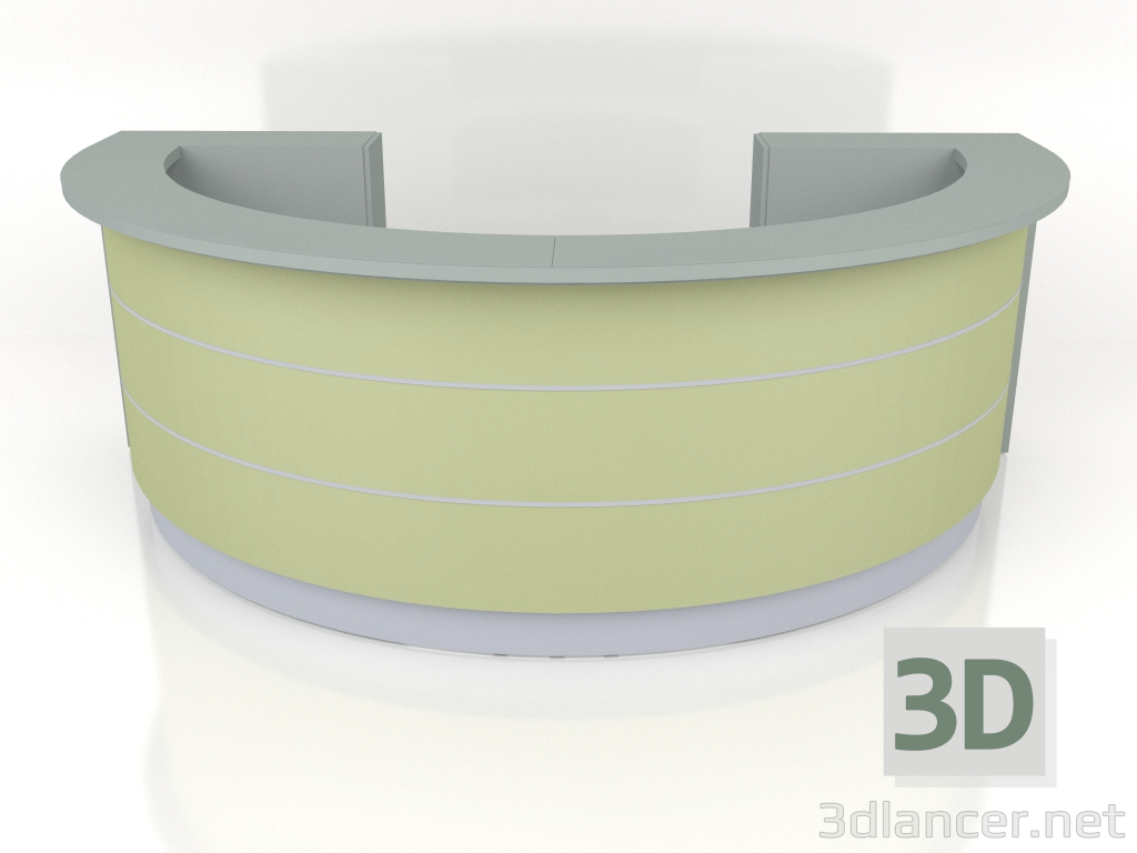 modèle 3D Banque d'accueil Valde LAV61L (3202x1919) - preview