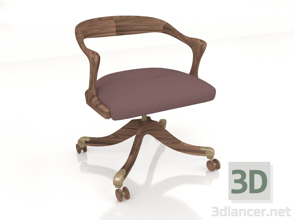 3d model Silla de oficina Marlowe - vista previa