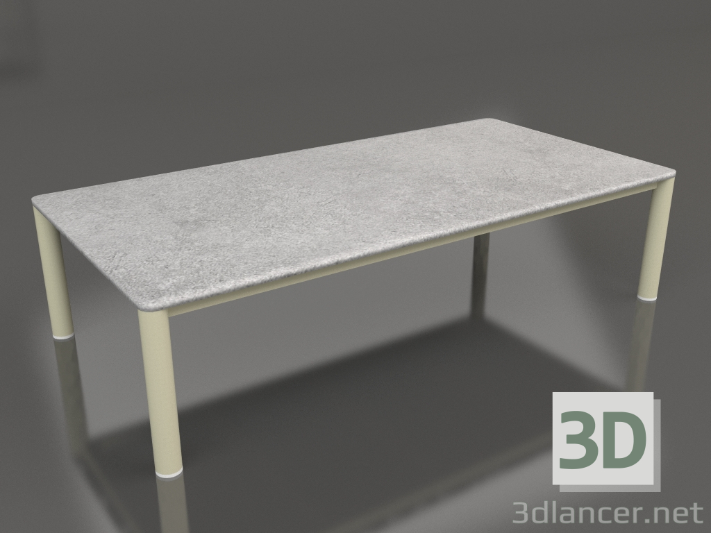 3D modeli Orta sehpa 70×140 (Altın, DEKTON Kreta) - önizleme