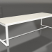 3d model Mesa de comedor 270 (DEKTON Danae, Blanco) - vista previa