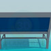 3d model Bench - preview