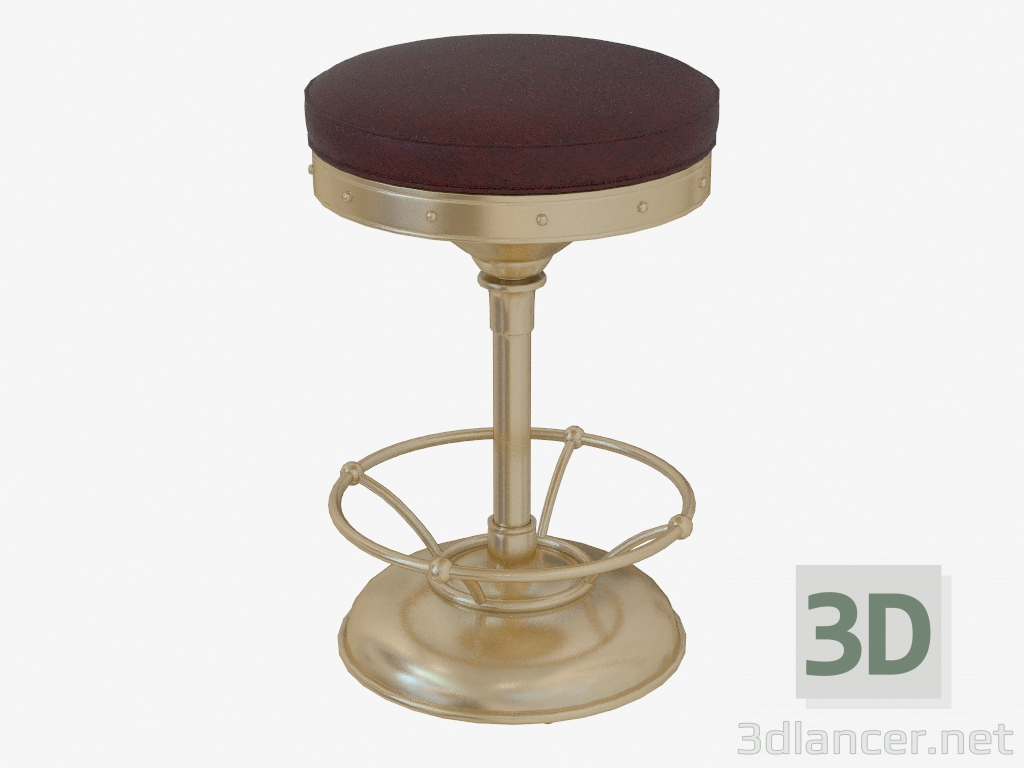 modèle 3D Tabouret de bar dans un style marin - preview