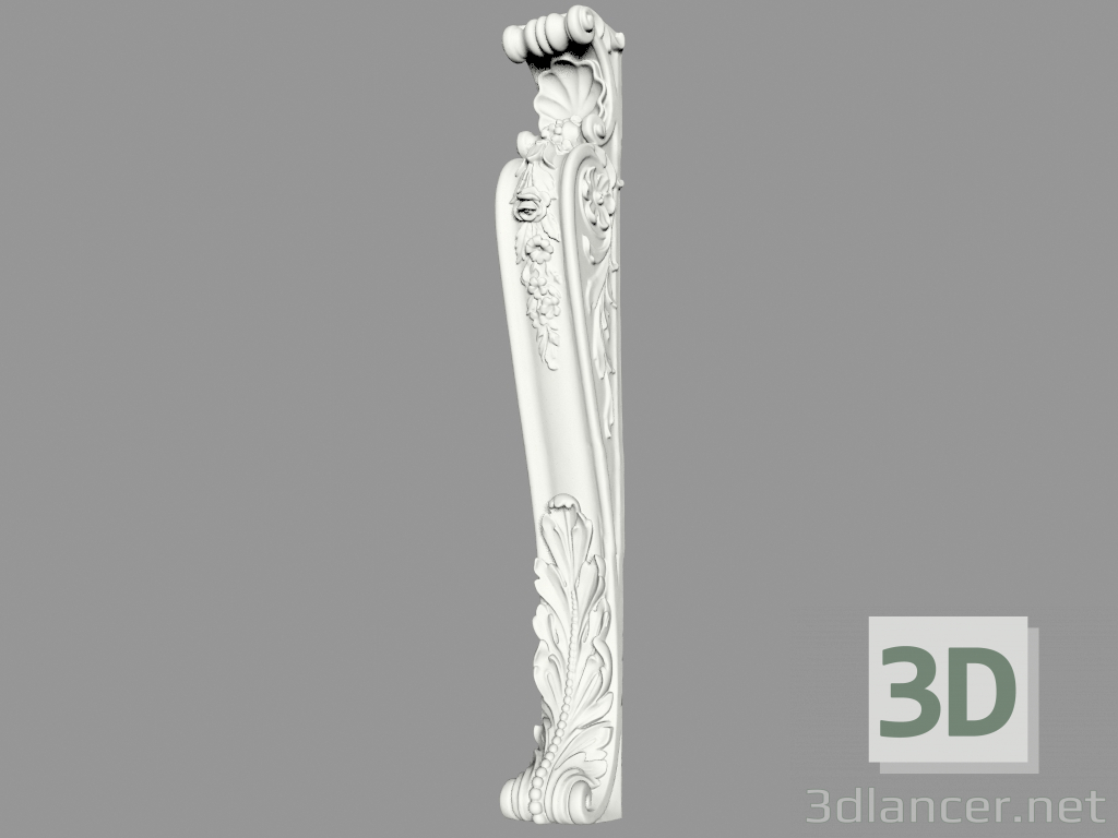 Modelo 3d Enquadramento (NK3) - preview