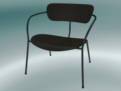 Silla Pabellón (AV5, H 70cm, 65x69cm, Nogal)