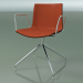 3d model Chair 0332 (swivel, with armrests, with front trim, LU1, wenge) - preview