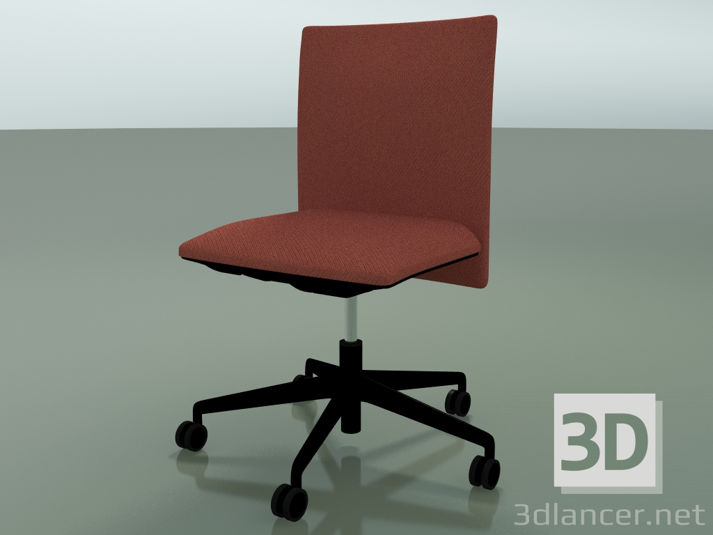 3D modeli Alçak arka koltuk 6501 (5 tekerlekli, çıkarılabilir dolgulu, V39) - önizleme