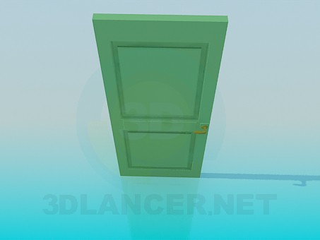 Modelo 3d Porta - preview