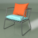 3d model Sillón de Varya Schuka (gris oscuro) - vista previa