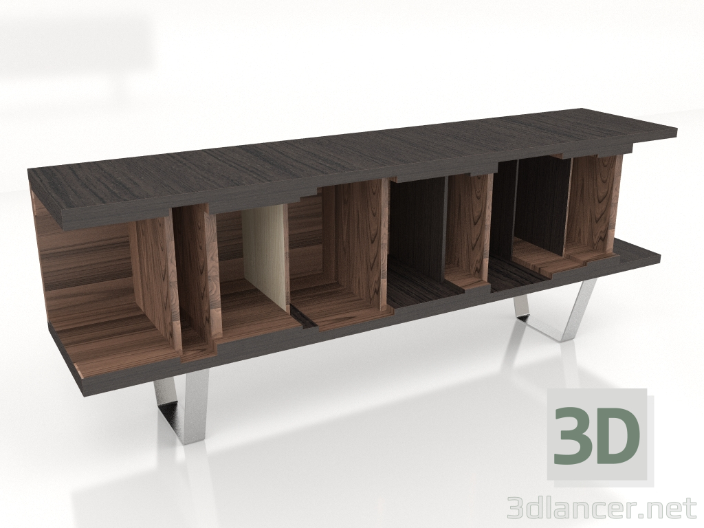 3D modeli Kitaplık DC200 - önizleme