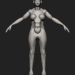 Modelo 3d Menina - preview