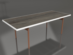 Table à manger (Blanc, DEKTON Radium)