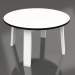 3d model Round side table (White, Phenolic) - preview