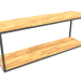 3d model Two-level bench-bench (WOOD FLOOR, 120x30x44) - preview