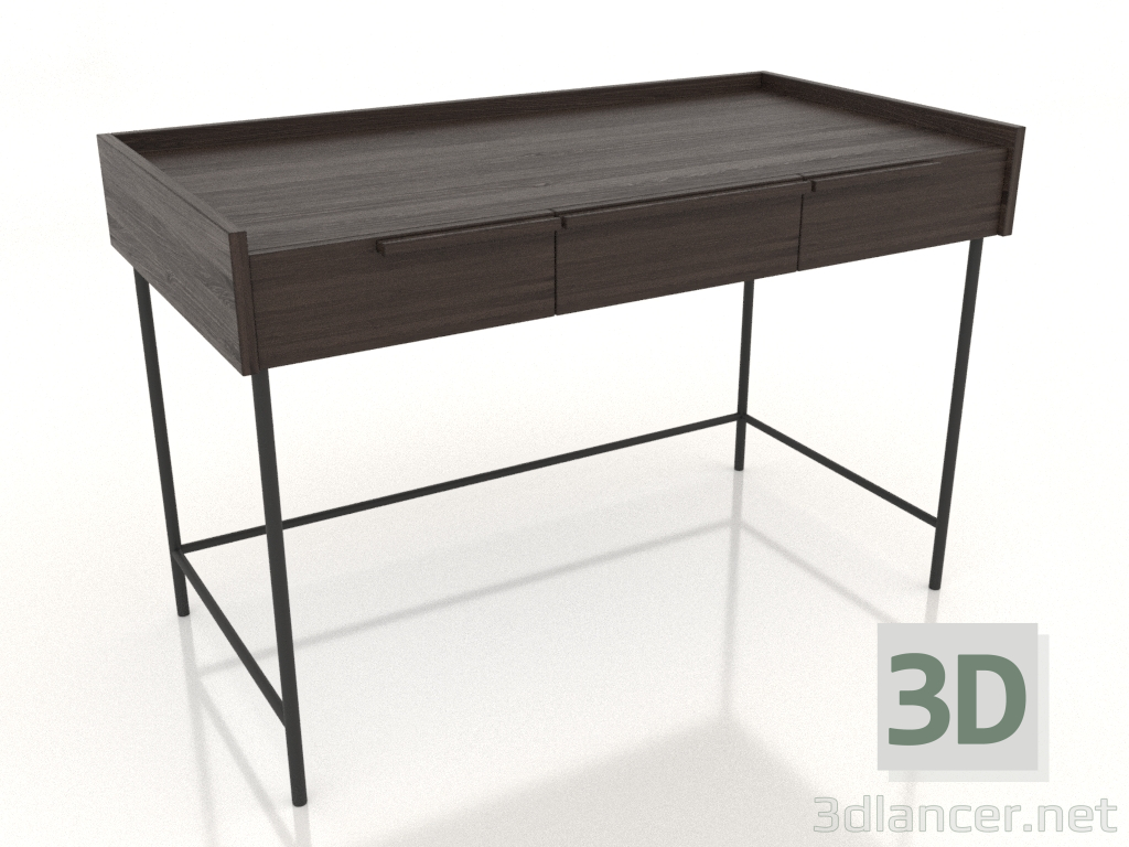 modello 3D Consolle 2 1200 mm (frassino noce) - anteprima