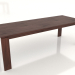 3D Modell Esstisch BLANK 2400x900x750 mm (Tabak-Eiche) - Vorschau