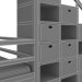 3d model bunk bed - preview