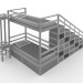 3d model bunk bed - preview