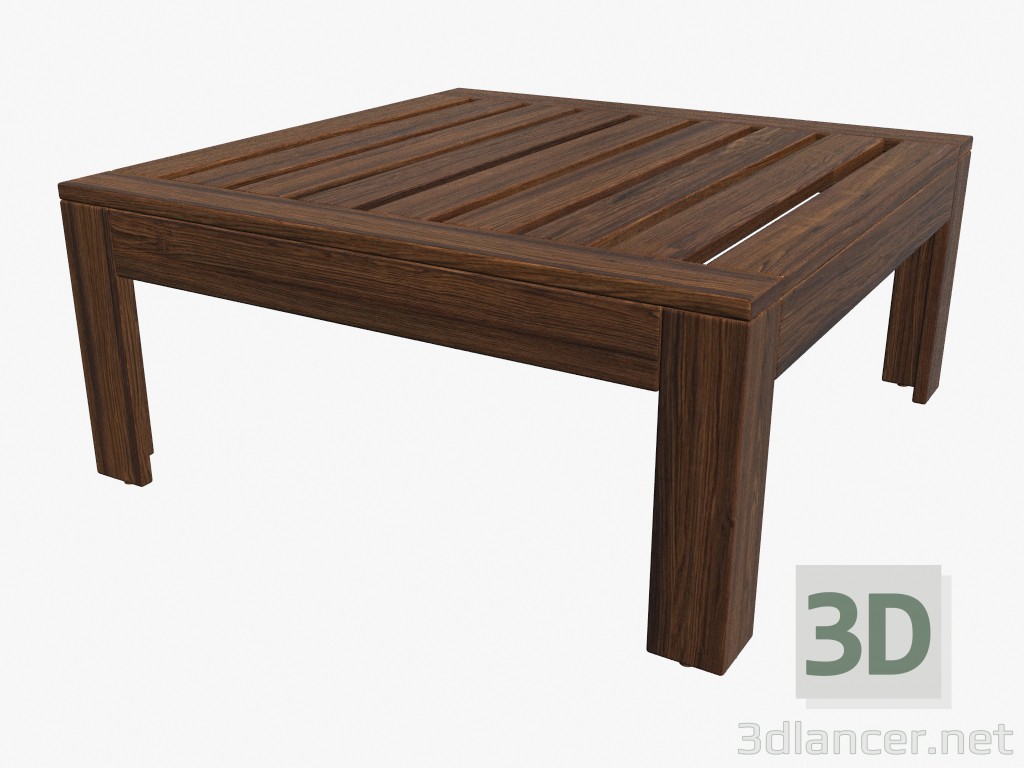 modèle 3D Table \ section tabouret - preview