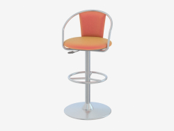 Bar chair with back