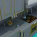 3d model Kitchen - preview