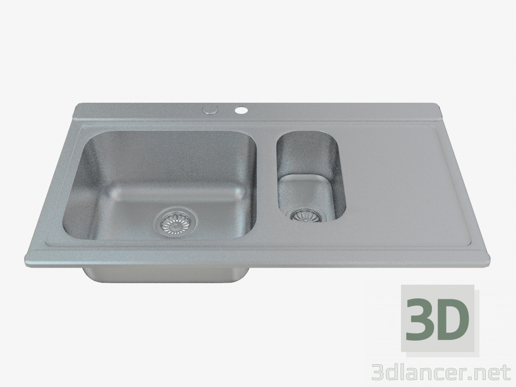 3d model Washing machine steel Sonatina (ZAS-051L 33560) - preview