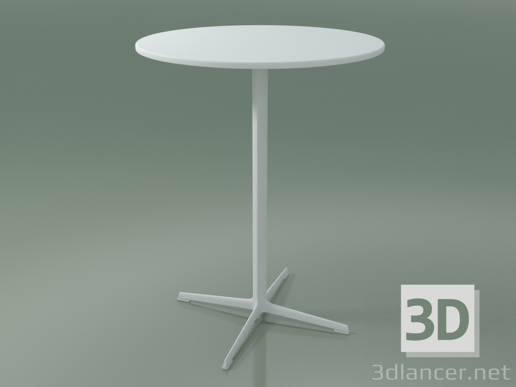 3d model Mesa redonda 0971 (H 105 - D 80 cm, M02, V12) - vista previa