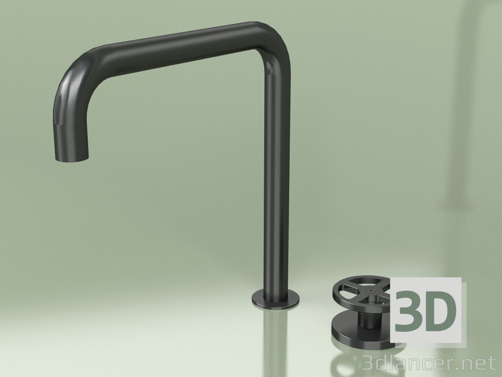 3d model Hydro-progressive mixer, swivel spout (20 32, ON) - preview