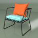 3d model Armchair By Varya Schuka (black) - preview