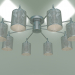 modello 3D Lampadario a soffitto Tela 70109-8 (cromo) - anteprima