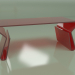 3D Modell Couchtisch Acryl 100x40 (rot) - Vorschau