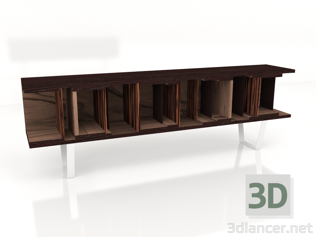 3D modeli Kitaplık DC250 - önizleme