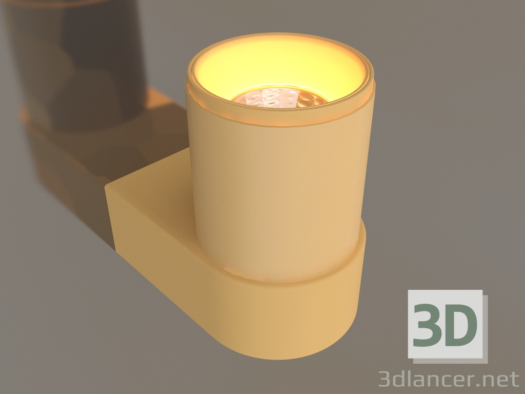 3d model Lamp SP-SPICY-WALL-S115x72-6W Day4000 (GD, 40 deg) - preview