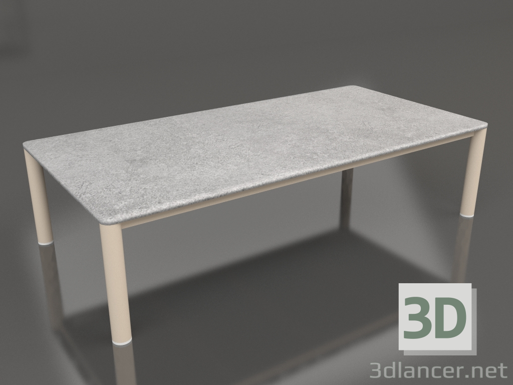 3D Modell Couchtisch 70×140 (Sand, DEKTON Kreta) - Vorschau