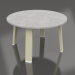 Modelo 3d Mesa lateral redonda (ouro, DEKTON) - preview