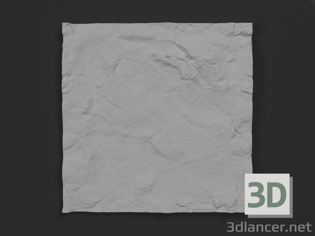 3D modeli Alçı panel Olimp - önizleme